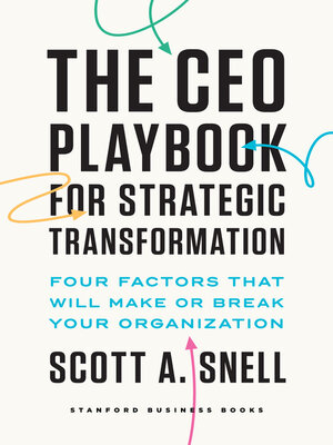 cover image of The CEO Playbook for Strategic Transformation